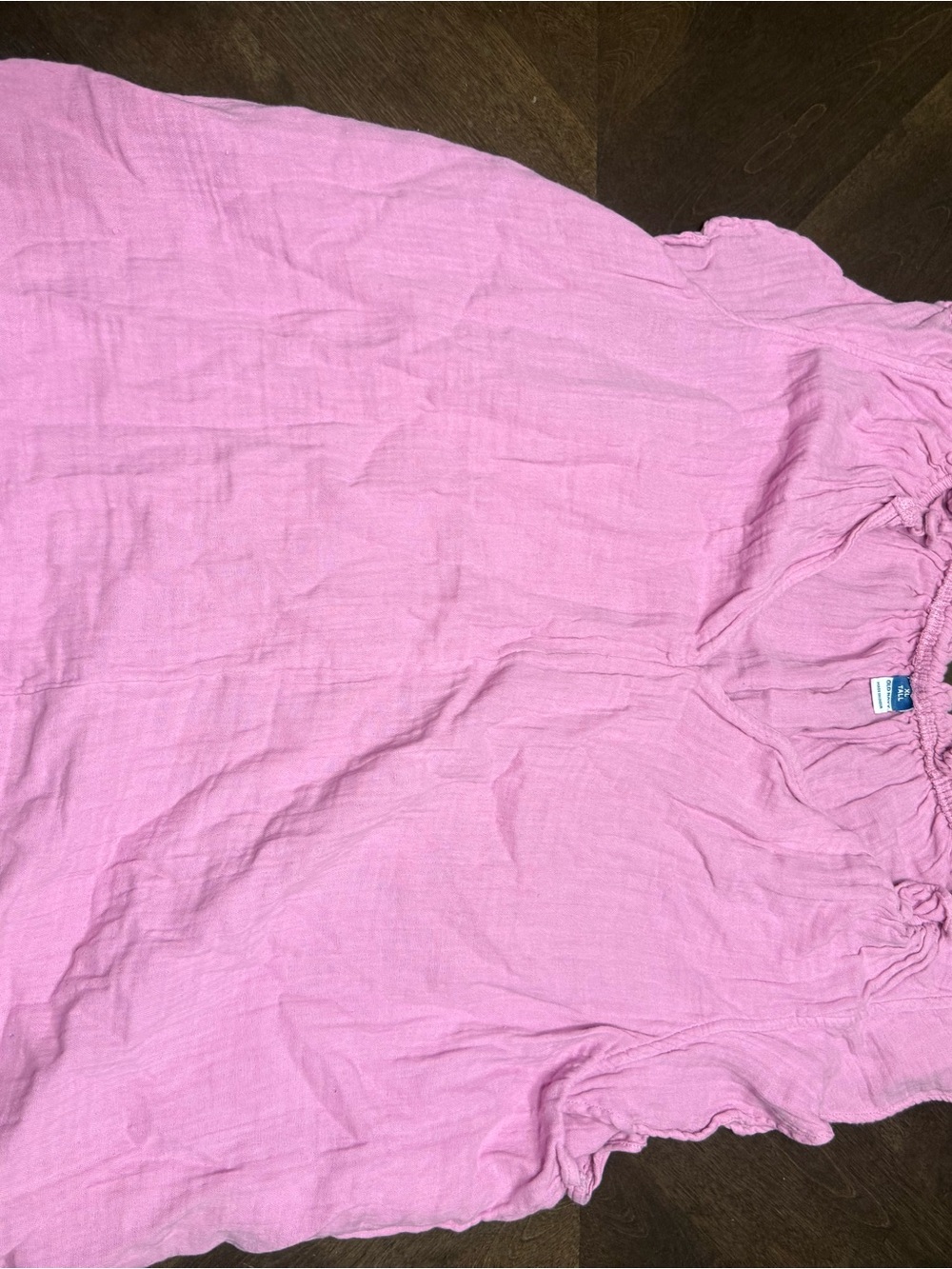 Old Navy Pink dress with Smocked Waist